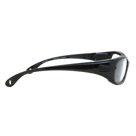 PROGEAR EG-M1020 SHINY METALLIC BLACK EYEGLASSES SUNGLASSES FRAME 52-18-122 - Picture 3 of 3